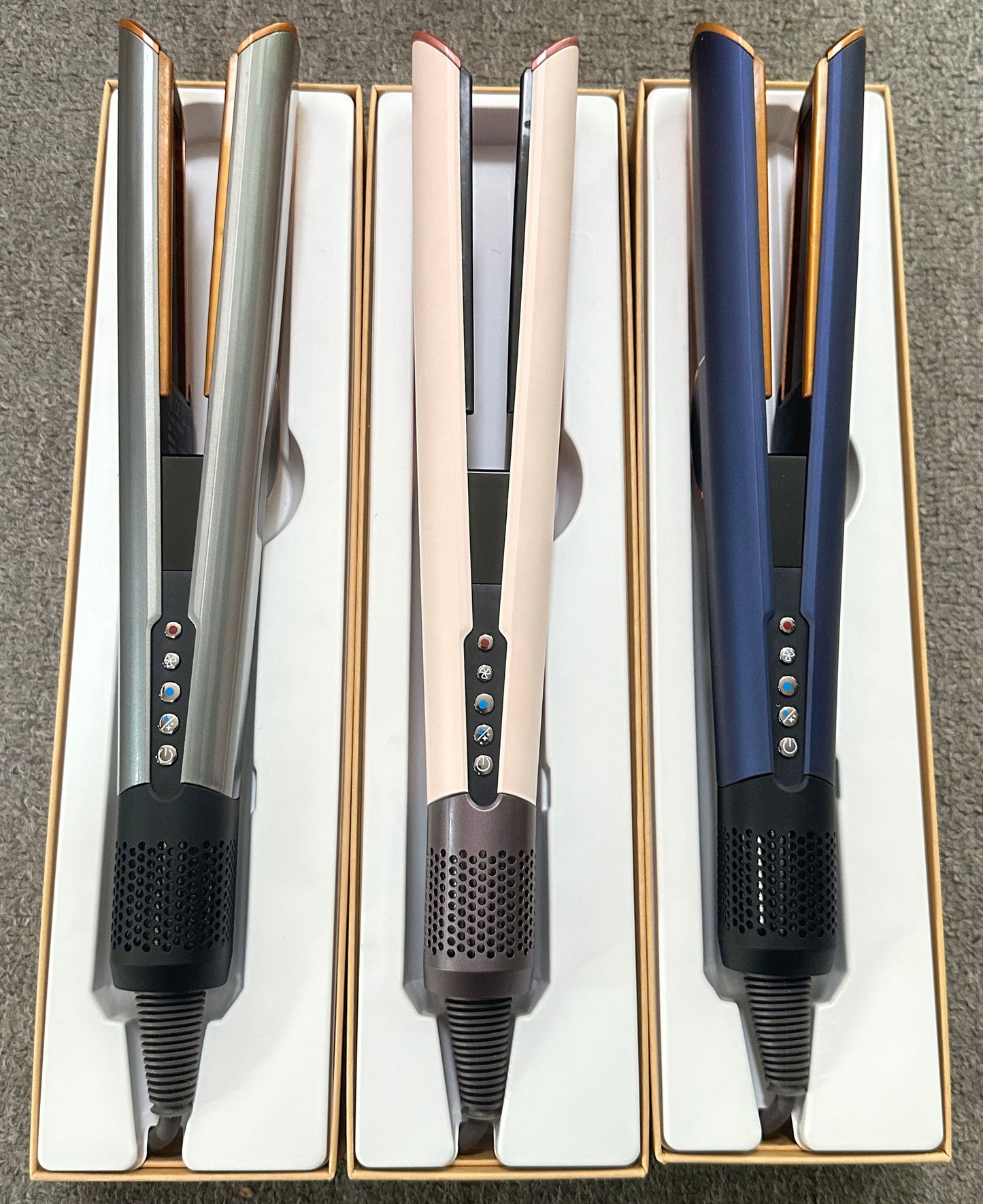 Hair Straightener - 2 in 1 Wet to Dry Hair Dryer and Straightener with High-Speed Airflow + Rapid Heat-Up + Customizable Temperature  & Auto Shut-Off + No Heat Damage for All Hair Types