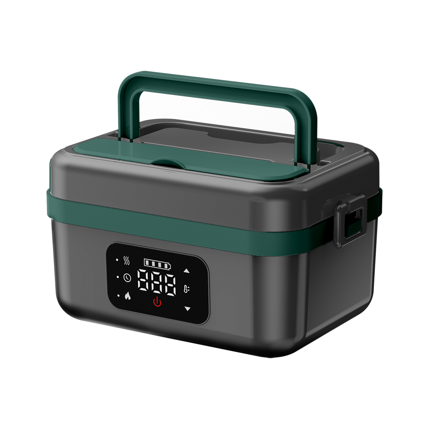 Cordless Electric Lunch Box for Adults, Kids, Men, Women, Rechargeable 16000mAh Battery, 1L Stainless Steel Container, Foodwarmer Fasting heating for Office, Truck Drivers, Construction Workers